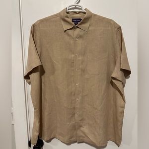 Polo Ralph Lauren Purple Label XXL 100% linen shirt